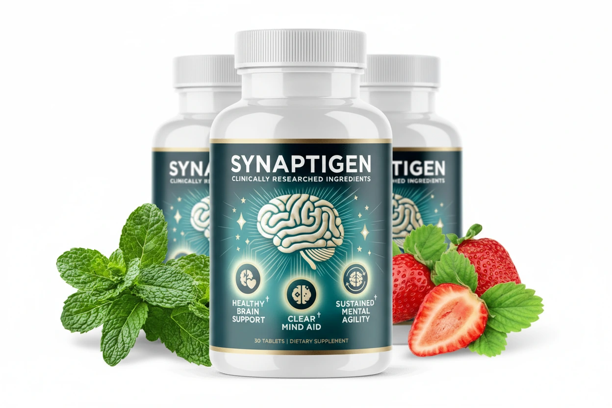 Synaptigen Brain Supplement Bottle